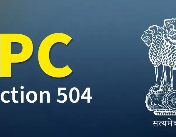 IPC Section 504