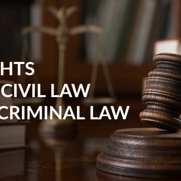 Differences Between Civil and Criminal Law